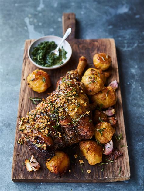 Best roast leg of lamb recipe | Jamie Oliver lamb recipes