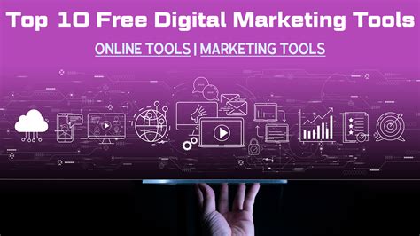 Top 10 Free Digital Marketing Tools | Online Tools | Marketing Tools