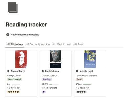 10 Notion Book Tracker Templates to Improve Your Reading Experience ...