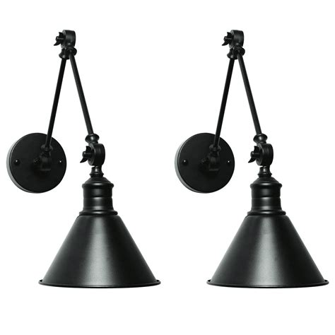 Black Industrial Wall Light / Black industrial wind wall Loft wall ...