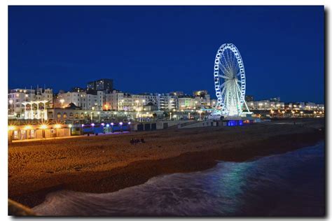 Brighton at Night from the Pier | 10th November 2013 | Luke Andrew ...