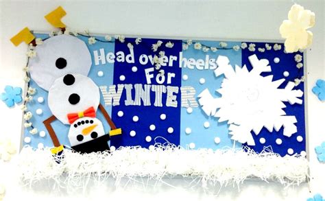 Winter bulletin board ideas for December or January