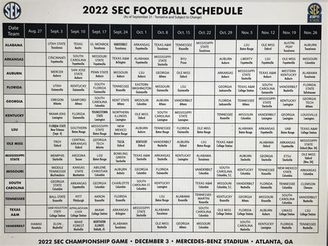 Alabama Crimson Tide Announces 2022 Football Schedule - Sports ...