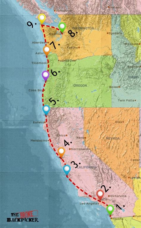 Ultimate West Coast Road Trip Guide | 2020 | Pacific coast road trip ...