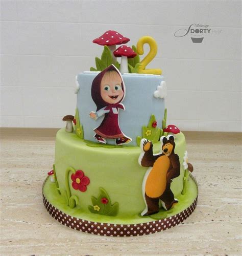 Masha and the Bear - Cake by Stániny dorty - CakesDecor