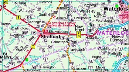 Stratford Map