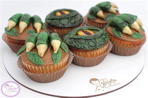 Cupcakes dinosaurio | Cupcakes dinosaurios, Cupcakes, Decoracion de ...