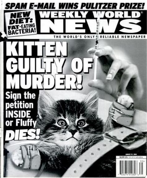 23 Ridiculous Covers From The Weekly World News Tabloid - Funny Gallery ...