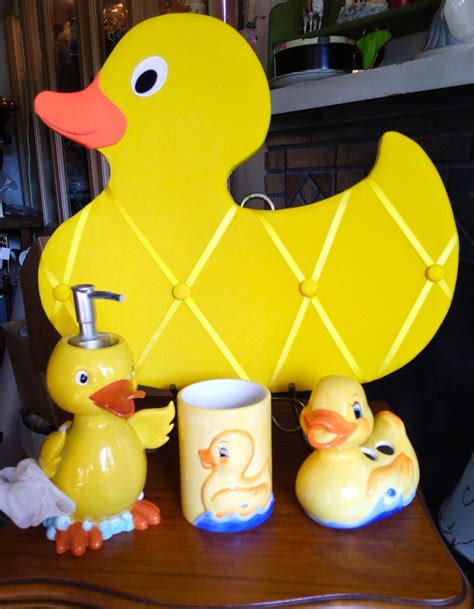 RUBBER Duck Bathroom Decor Rubber Ducky Vanity Set Home - Etsy