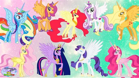 My Little Pony Transforms Into Alicorn Princess Mane 6 Scootaloo ...