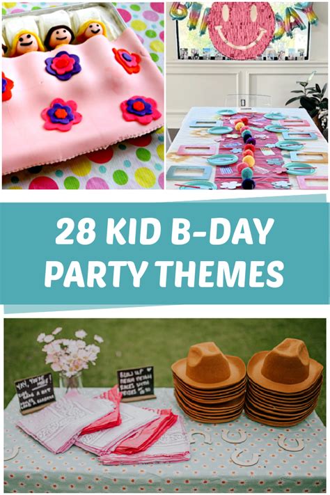 28 of the Most Creative Kid Birthday Party Themes - C.R.A.F.T.