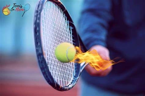 Where to Hit the Ball on a Tennis Racket? | Tennis on Flame