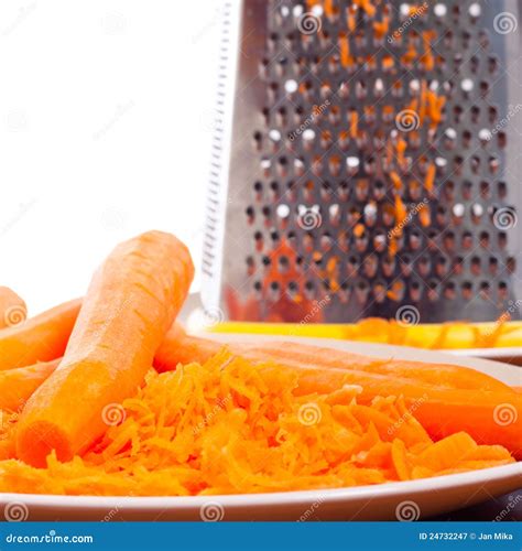 Carrots and grater stock image. Image of equipment, background - 24732247