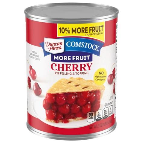 Duncan Hines Comstock Pie Filling & Topping, Cherry | Publix Super Markets