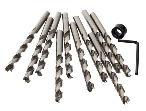 TOOLS :: 1/4" Brad Point Drill Bits - 10 Pack