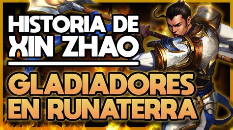 🔱HISTORIA DE XIN ZHAO - [LORE XIN ZHAO LOL ESPAÑOL] - YouTube