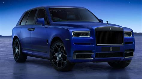 Rolls-Royce Cullinan Blue Shadow Edition Takes Inspiration From Space