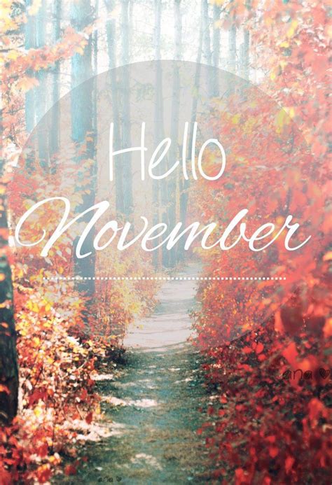 Hello November Wallpapers - Top Free Hello November Backgrounds ...