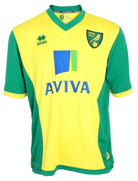 Norwich City 13/14 Home (Errea) | Trajes de fútbol, Jersey atletico ...