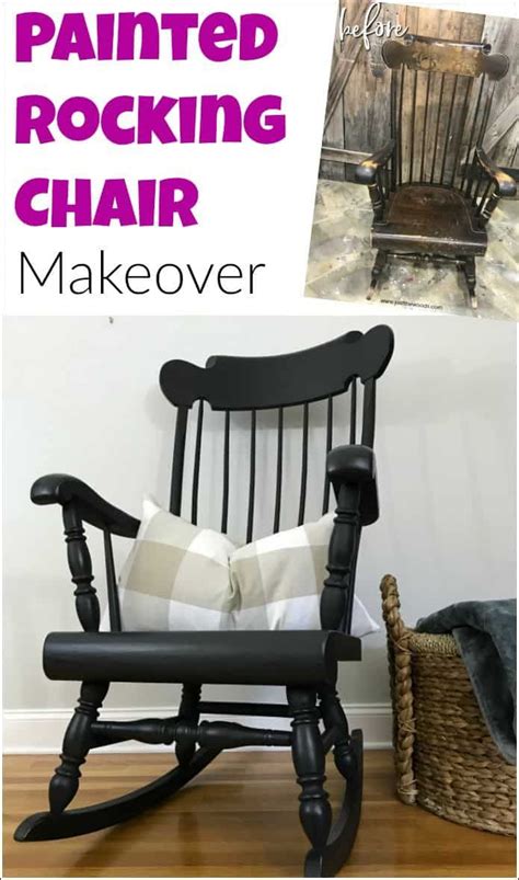 This is the Best Way to Paint a Wooden Rocking Chair | Rocking chair ...