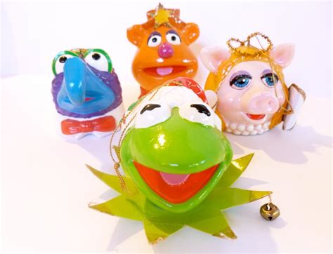 The Muppets Christmas Ornament Set Henson & Associates by | Etsy ...