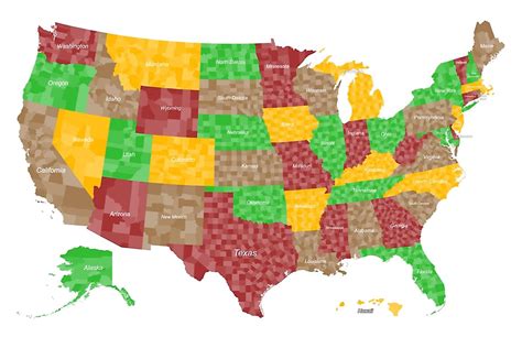 Usa Counties Map