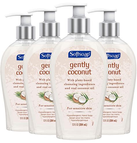 Softsoap Liquid Hand Soap for Sensitive Skin, Hypoallergenic Soap ...