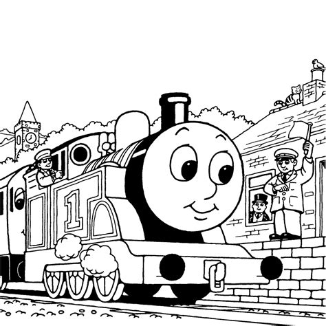 Thomas And Friends Coloring Pages Printable