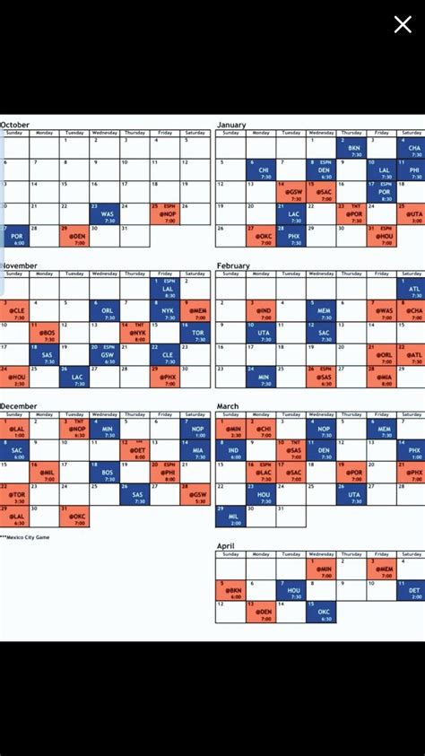 Mavs 2019-2020 Schedule : r/Mavericks