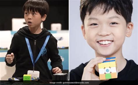 Watch: 9-Year-Old Chinese Boy Breaks Rubik's Cube Speed Record