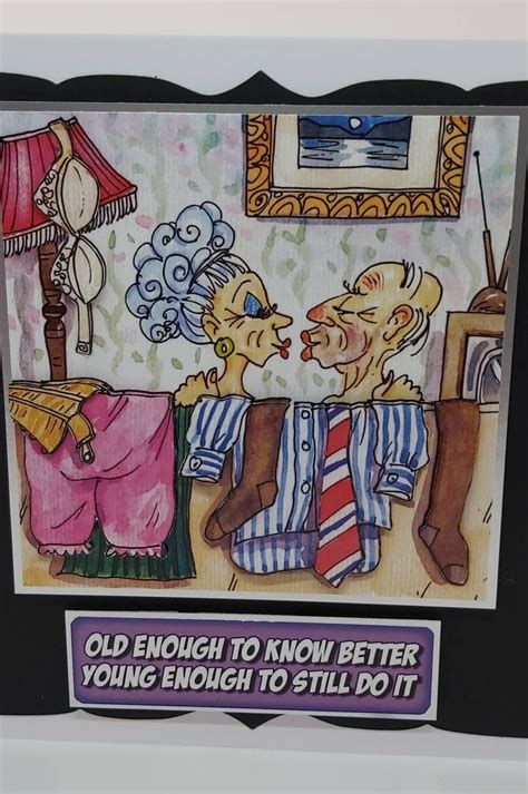 Old Couple Funny Anniversary Card Husband Anniversary Wife | Etsy