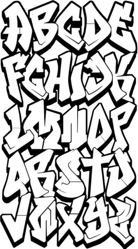 How To Draw 3d Graffiti Letters A Z