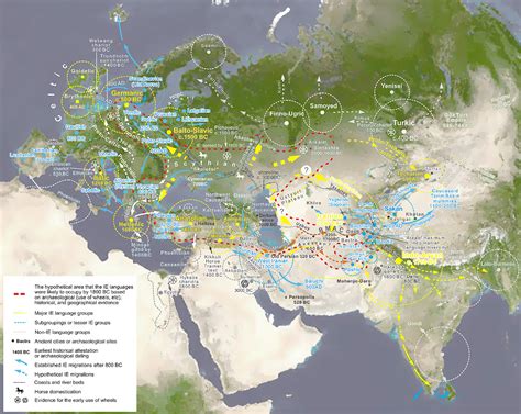 Indo-European Migration Map [1194 x 951] : r/MapPorn