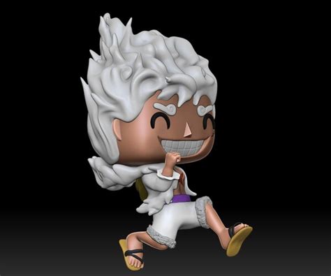 ArtStation - Luffy Gear 5 Funko | Resources