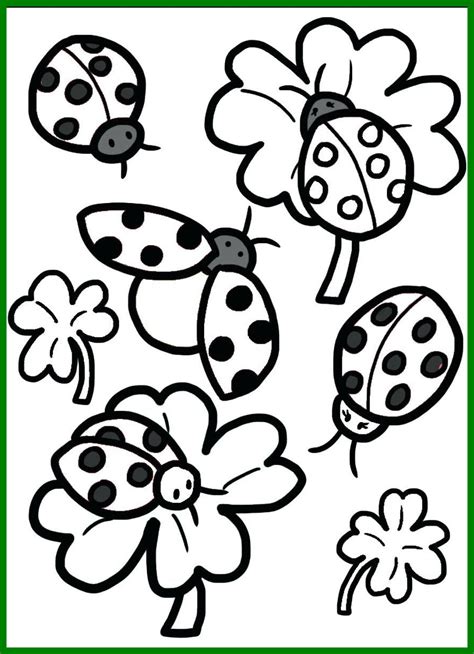 Ladybug Coloring Pages Printable Ladybug Coloring Page Coloring ...