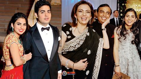 Mukesh Ambani with Family