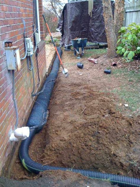 Basement French Drain / Baseboard Basement Drain Pipe System in Greater ...