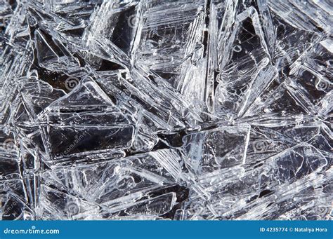 Ice Crystals Background Stock Images - Image: 4235774