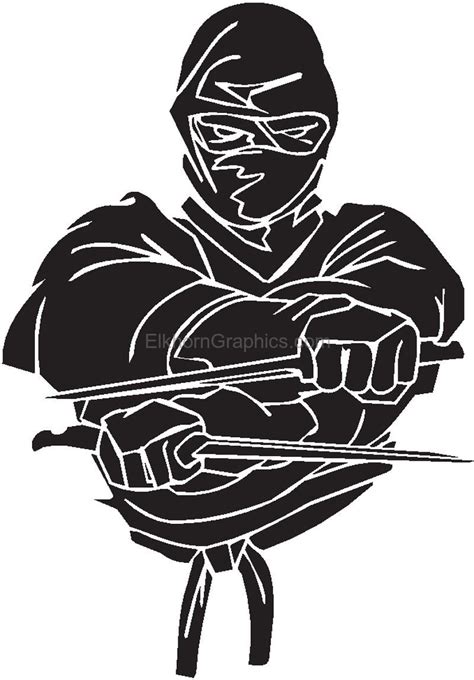 Ninja Sticker 12 - Ninja Stickers | Elkhorn Graphics LLC