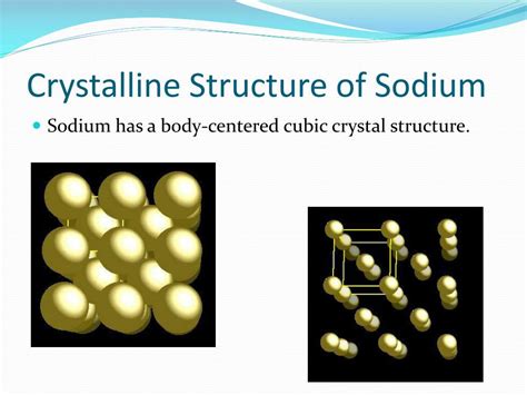 PPT - Sodium PowerPoint Presentation, free download - ID:5244898