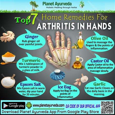 Top 7 Home Remedies for Arthiritis in Hand | Home remedies for ...