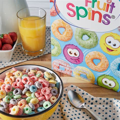 (3 Pack) Great Value Multi-Grain Breakfast Cereal, Fruit Spins, 21.7 Oz ...