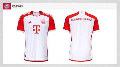 Bayern Munich release home jersey for 2023/24 season | Bundesliga