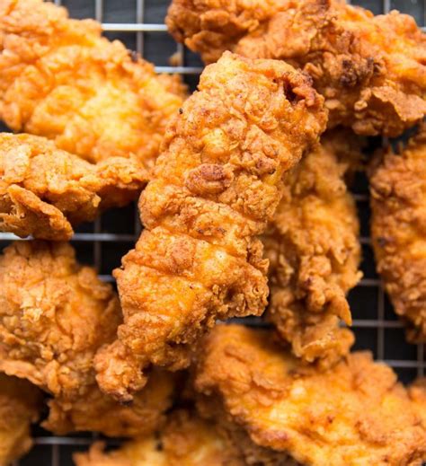 Spicy Fried Chicken Tenders | Don't Go Bacon My Heart