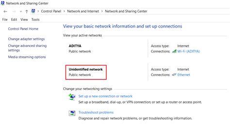 Fix Unidentified Network in Windows 10 – TechCult