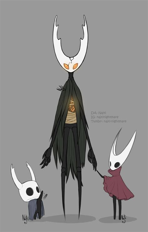 Hollow Knight fanart (colored sketch)+ AU by Najti on DeviantArt