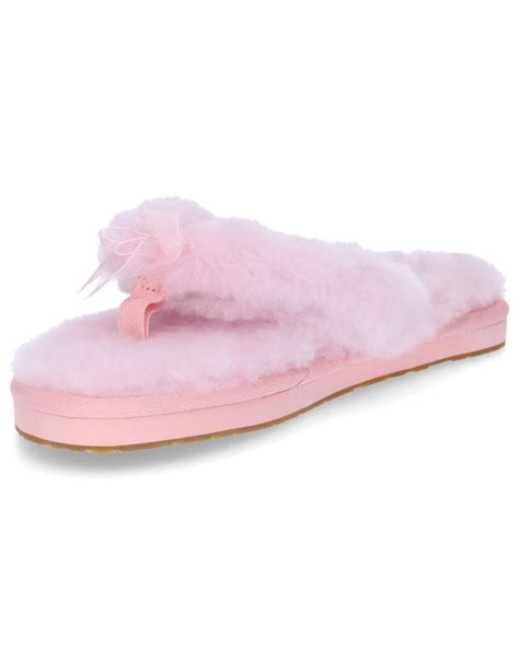 Lyst - UGG Slippers Fluff Iii in Pink