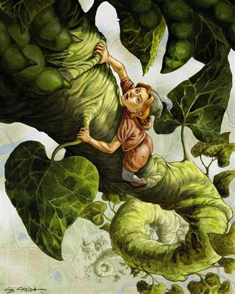 Illustrated by, C.B. Canga... Jack and the Beanstalk. | Fairy tales ...