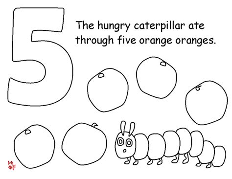 Get This The Very Hungry Caterpillar Coloring Pages Free for Kids - 32812