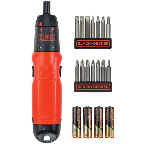 Black And Decker Battery Powered Screwdriver Clearance | www ...